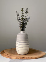 Load image into Gallery viewer, Pinched Granite Swirl Vase

