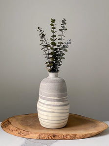 Pinched Granite Swirl Vase