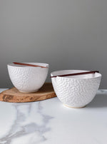 Load image into Gallery viewer, Pebble Carved Ramen Bowls
