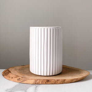 Carved Utensil Holder
