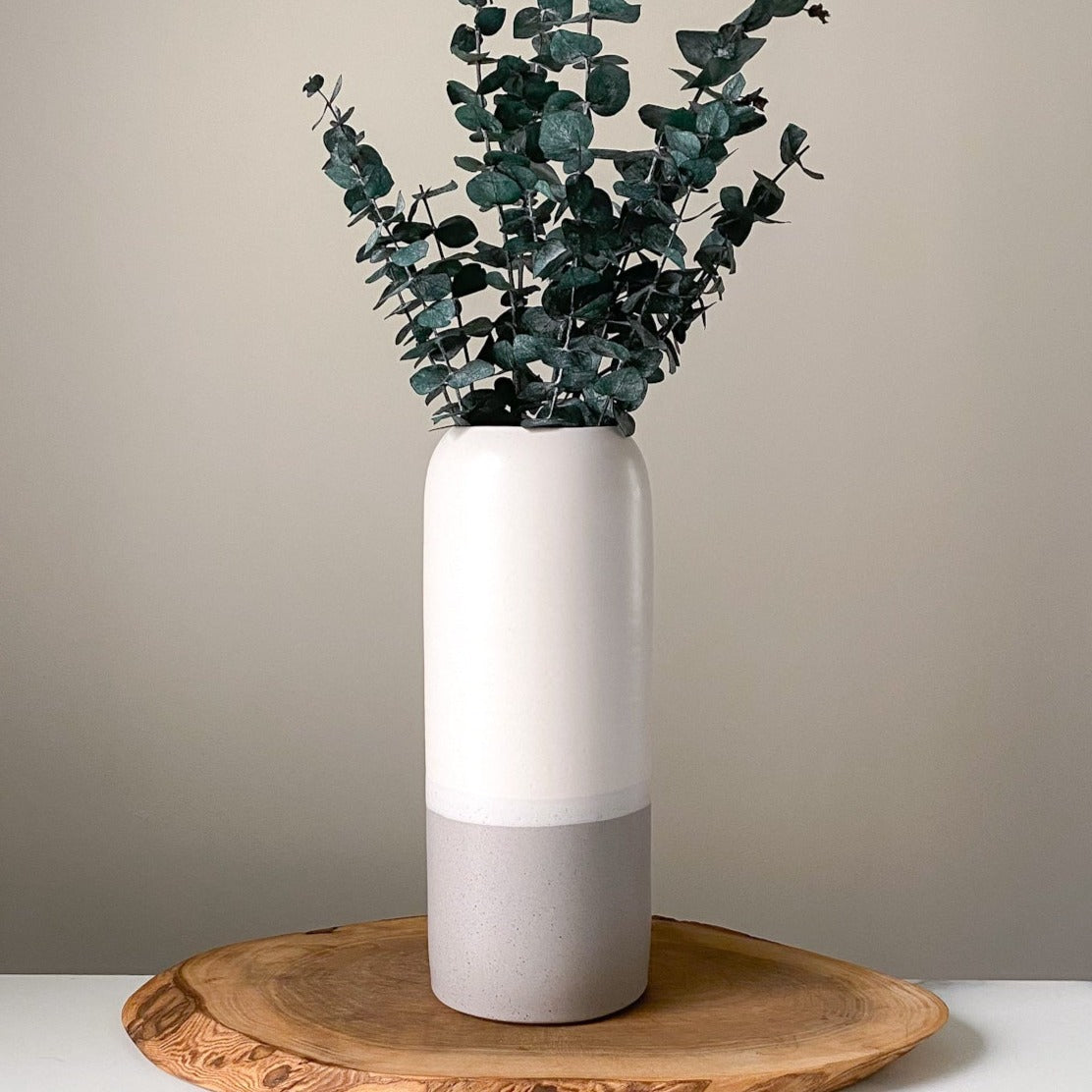 Speckle Gray Vases
