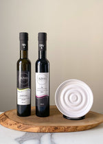 Load image into Gallery viewer, Oil &amp; Vinegar Dish Gift Set - Swirl
