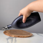Load image into Gallery viewer, Pinched Black Oil Pourer
