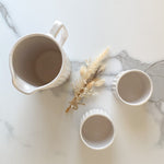 Load image into Gallery viewer, Carved Speckle Pitcher Set
